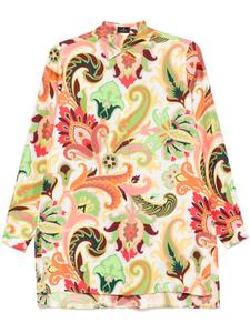 Рубашка с принтом пейсли ETRO, белый