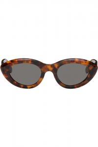 Солнцезащитные очки Cocca Retrosuperfuture, цвет spotted havana