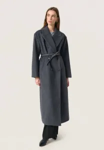 Классическое пальто мафальда Soaked In Luxury, Dark Grey Melange