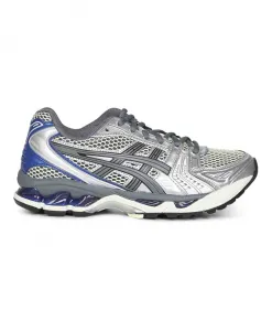 Эко-Кожаные сетчатые кроссовки, разноцветные Asics, мультиколор