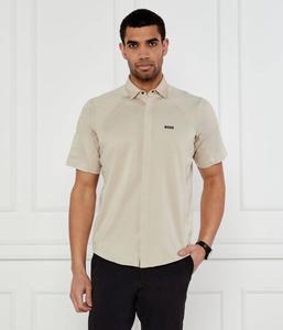 Рубашка b_excurse_s Regular fit Boss Green, желтый