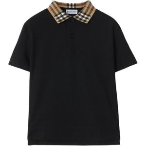 Burberry Детский топ FW24 Black Kids'