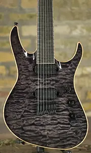 Jackson USA Signature Chris Broderick Soloist HT7 - Прозрачный черный