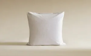 Наперник (чехол) на подушку из хлопковой махровой ткани Zara Home белый