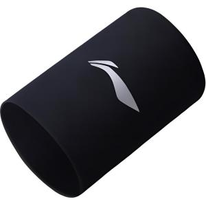 Бадминтонные баскетбольные напульсники защитные хлопок полиэстер эластан унисекс LINING, черный