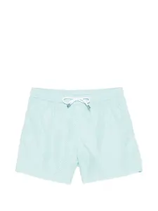 Плавки-шорты с узором и кулиской Fedeli, синий