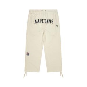 Штаны A Bathing APE с тисненым логотипом Aape, белый