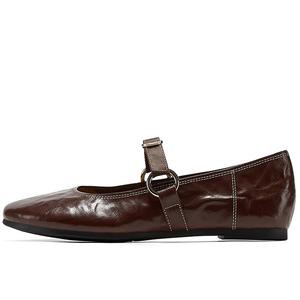 GG CC Eden Poet, модные балетки без подкладки, плоские туфли Mary Jane для женщин GG-CC, коричневый