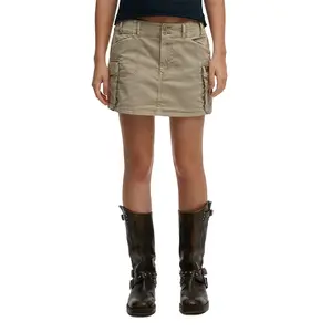 Мини-юбка Superdry Cargo, бежевый