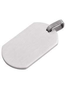 Adeliás Универсальный кулон из нержавеющей стали серебристого цвета