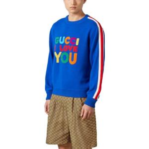 Свитер мужской синий Gucci, синий