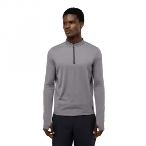 Толстовка Jack Wolfskin Bike Commute half zip, серый