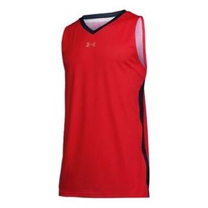 Спортивная футболка basketball jerseys 'red' Under Armour, красный