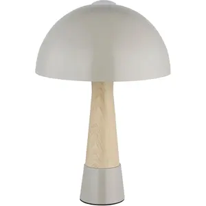 Настольная лампа PAULIN E27 1 шт. Дизайнерская лампа Nowa, матово-серый