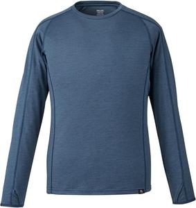 Мужская альпинистская футболка Millet MIV01979 с длинным рукавом и внутренними роликами из шерсти цвета крючок
