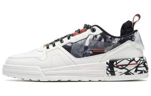 Кроссовки для скейтбординга женские, низкие, белые/черные Xtep