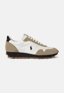 Кроссовки trail 125 из замши Polo Ralph Lauren, Monument Tan/ Deckwash White