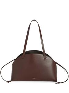 Jil Sander сумка на плечо среднего размера, коричневый