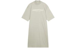 Платье с короткими рукавами женское дымчато-серое Fear Of God Essentials