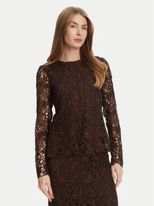 Блузка slim fit Sago Wini BBW4516 Bruuns Bazaar, коричневый