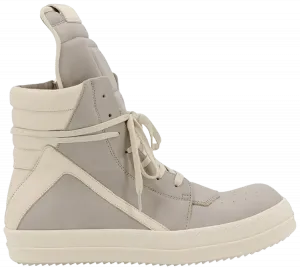 Кроссовки Rick Owens Geobasket High 'Pearl', серый