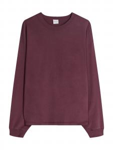 Bershka Лонгслив в цвете бордо