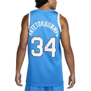 Баскетбольная майка Янниса Адетокунбо мужская синяя Nike, синий