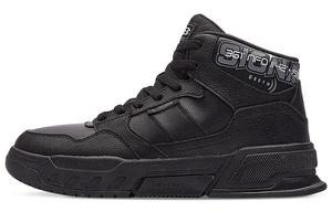 Мужские скейтборд-кеды Qichen с высоким берцем, черный, обсидиановые 361°