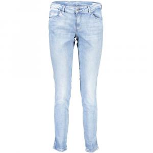 Синие хлопковые джинсы Guess Shoes, синий