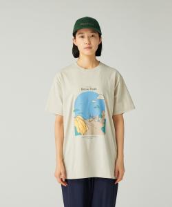 Футболка с графическим принтом на тему кемпинга