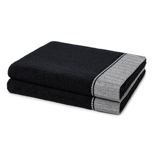 Полотенца для душа brooklyn набор из 2 шт Möve, черный