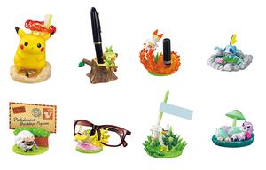 RE MENT Pokémon/Pikachu, Pokémon/Pokémon Pokemon DesQ Galar Area Play Food Single Mystery Box/Full Box 8 Pcs RE-MENT