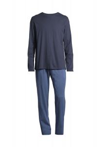 Пижама Ночь и Дом SCHIESSER, цвет Dunkelblau / Blau