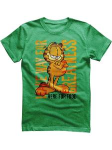 Футболка Make Way For Greatness T-Shirt зеленого цвета Garfield