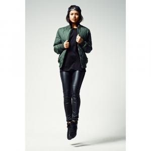 Парка Urban Classics Diamond Nylon, зеленый