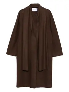 Пальто с застежкой на пуговицы для шарфа Harris Wharf London, коричневый