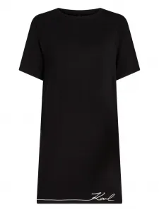 Ночная сорочка Signature с логотипом Karl Lagerfeld, черный