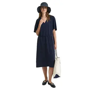 Платье с коротким рукавом Gant 4503395, синий