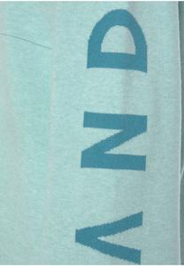 Вязаный свитер Elbsand, бирюзовый