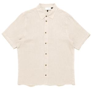 Льняная рубашка с короткими рукавами - рубашка Mazine, Moon