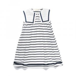 Платье с матросским воротником