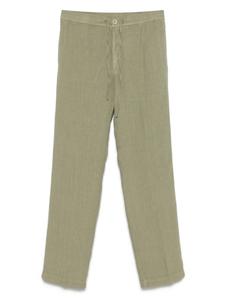 Льняные брюки 120% Lino, зеленый