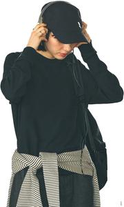 Мужская футболка с длинным рукавом и вафельной текстурой Aigle Casual RP, впитывающая влагу, быстросохнущая, черный