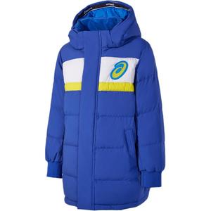 Куртка пуховая сине-белая детская Asics
