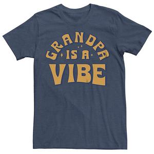 Футболка с принтом Men's grandpa is a vibe Unbranded