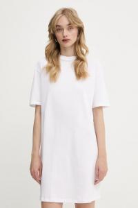 Хлопковое платье Armani Exchange, белый