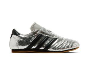 Кроссовки adidas Wmns Taekwondo Silver Metallic Black, серебряный