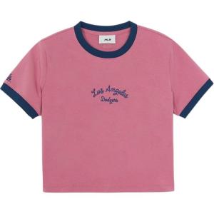 MLB Футболка женская Red Crew Neck