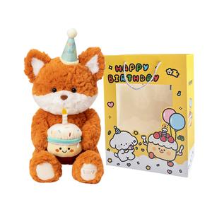 Плюшевая кукла Cake Fox высотой 40см/48см MENGMENGBUNNY