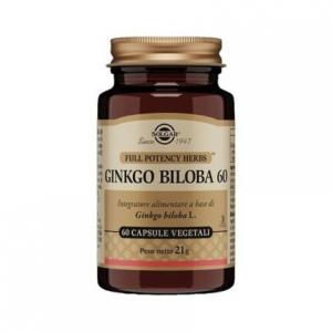 Антиоксидантная добавка Гинкго Билоба 60 капсул Solgar